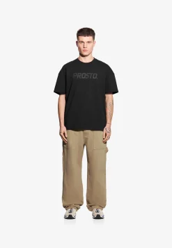 Baggy Pants Worker Brown