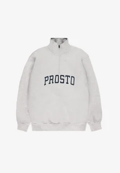 Half Zip Mobi Gray