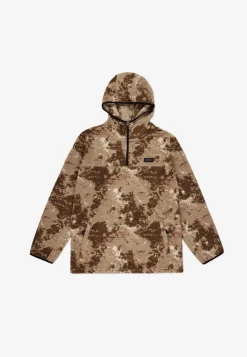 Hoodie Fleece Woodry Camo