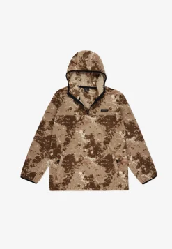 Hoodie Fleece Woodry Camo