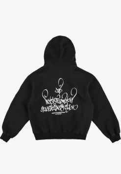 Hoodie WWO Tagger Washed Black