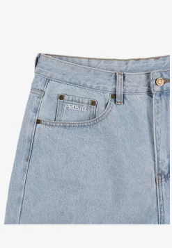 Jeans Shorts Baggy Shizzo Light Blue