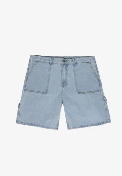 Jeans Shorts Baggy Zaxx Light Blue