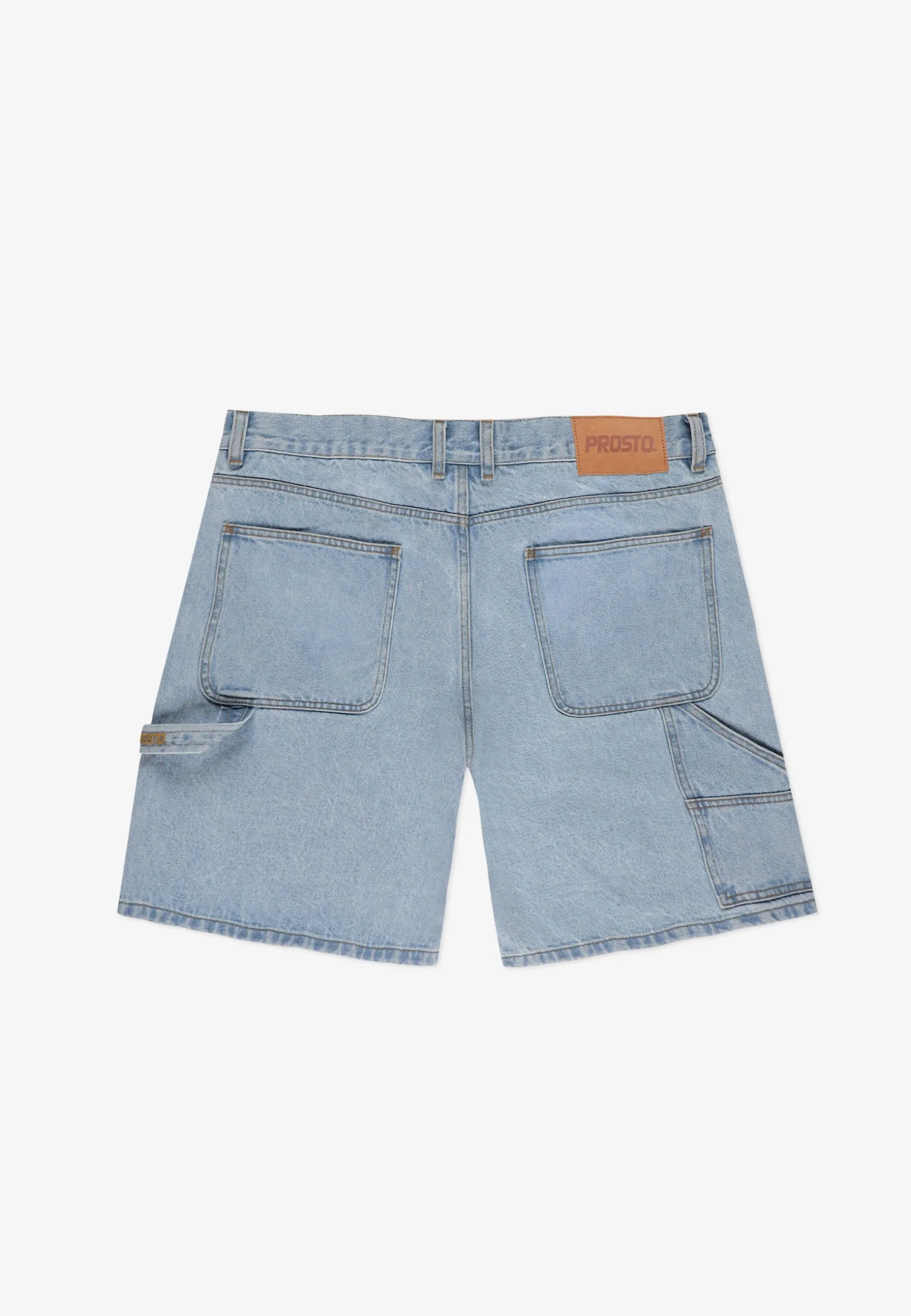 Jeans Shorts Baggy Zaxx Light Blue