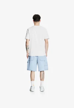 Jeans Shorts Baggy Zaxx Light Blue