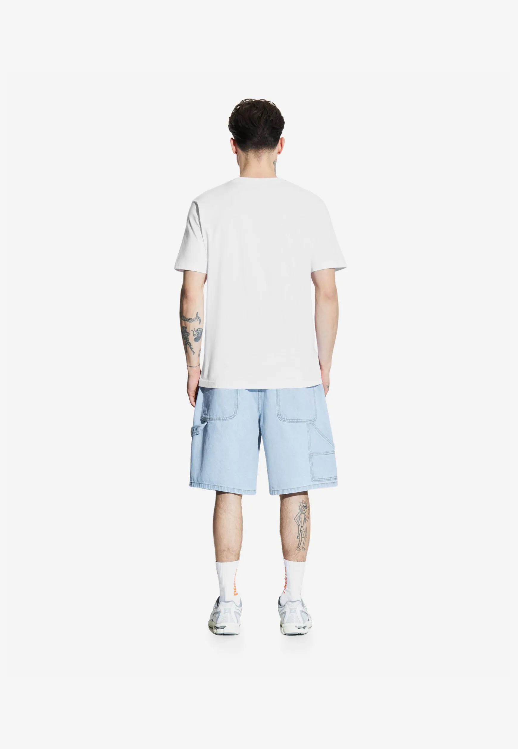 Jeans Shorts Baggy Zaxx Light Blue