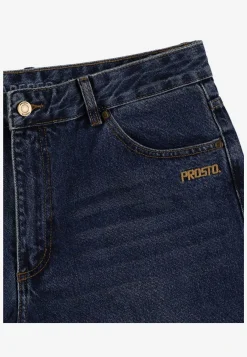 Jeans Tapered Tras Blue