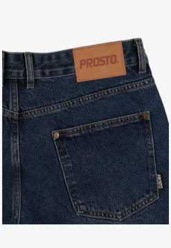 Jeans Tapered Tras Blue
