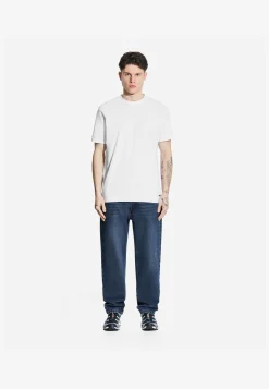 Jeans Tapered Tras Blue