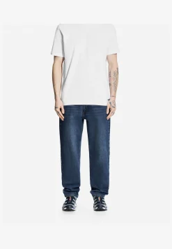 Jeans Tapered Tras Blue
