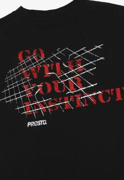 T-shirt Instinct Black