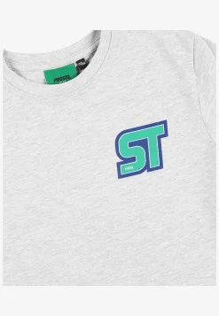 T-shirt Naklejka Gray