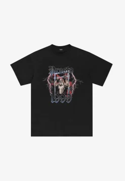 T-shirt Urbgym Washed Black