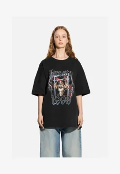 T-shirt Urbgym Washed Black