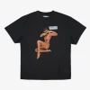 T-shirt WWO Miss Washed Black