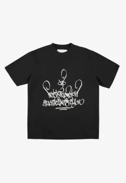 T-shirt WWO Tagger Washed Black