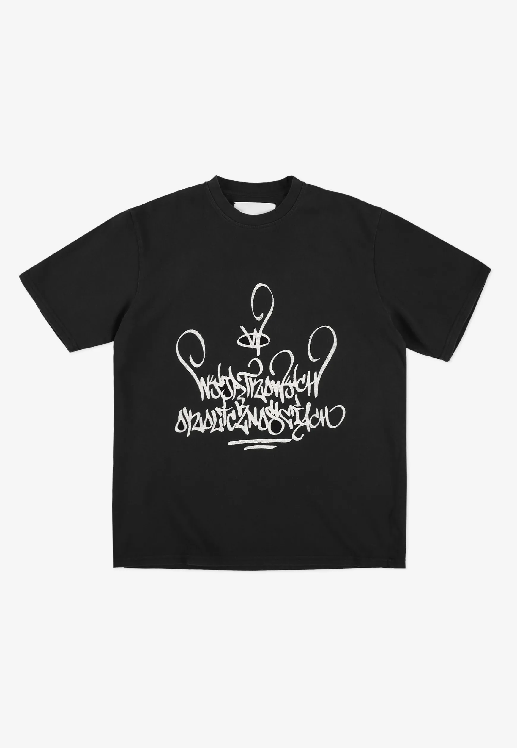 T-shirt WWO Tagger Washed Black