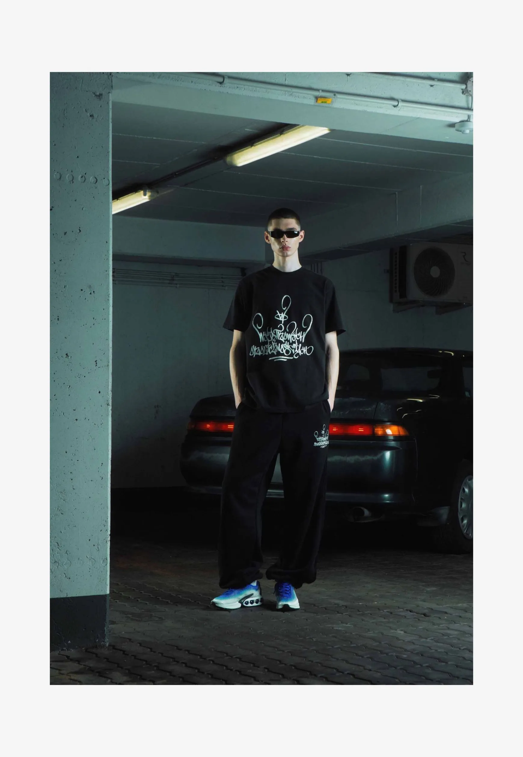 T-shirt WWO Tagger Washed Black